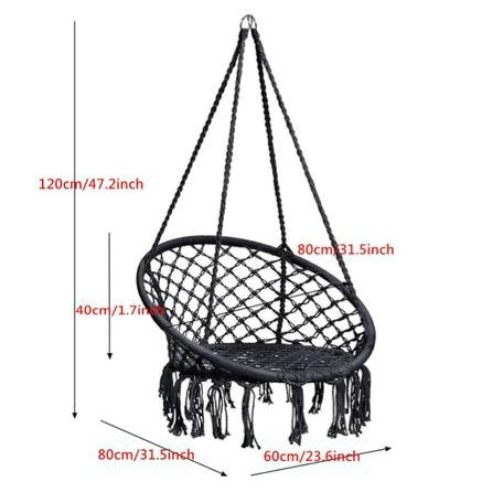 MACRAME HANGING CHAIR