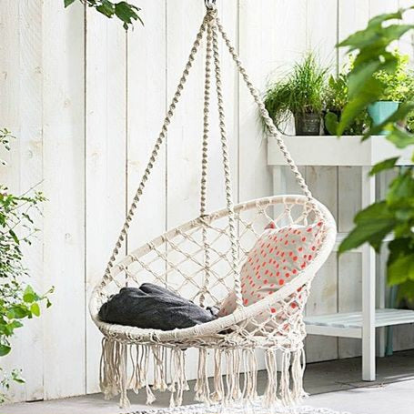 MACRAME HANGING CHAIR